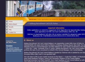 Railway ECR Apprentice 2021