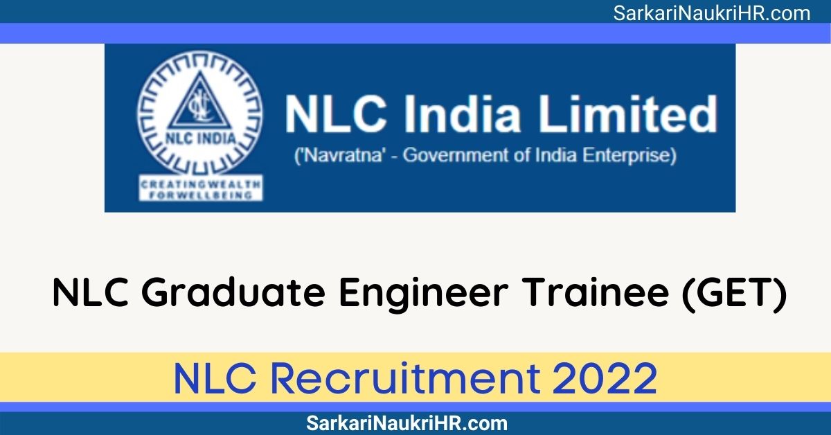 NLC-GET-Recruitment-2022